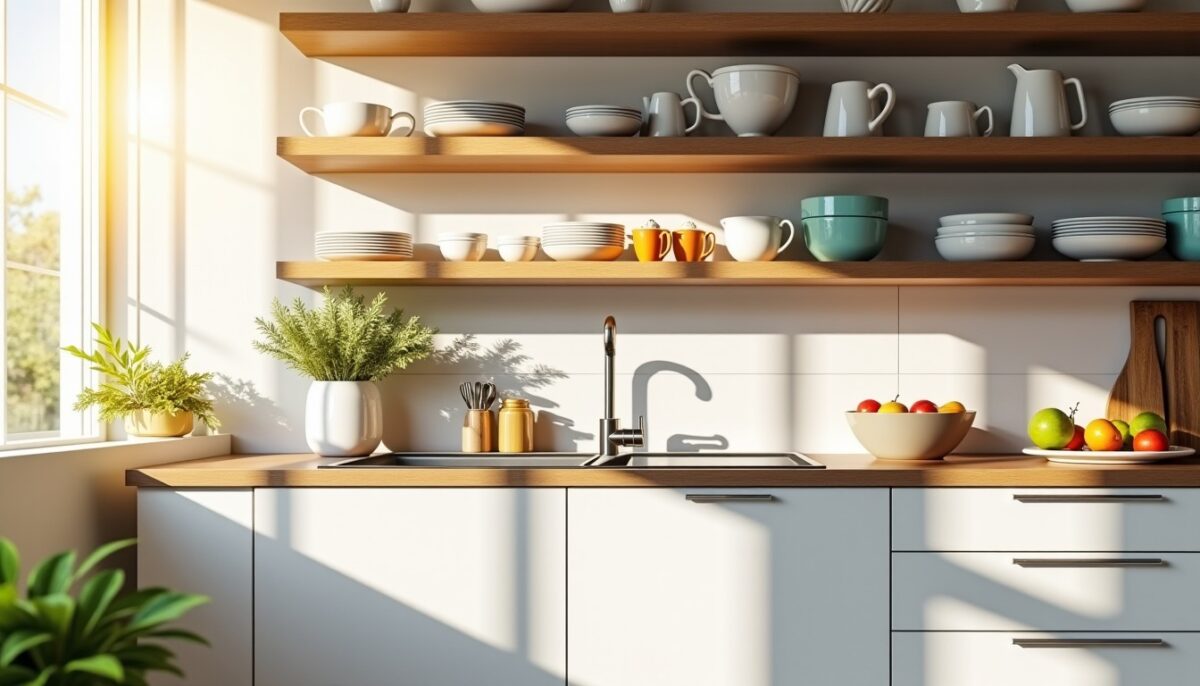 Optimisez votre vaisselle : guide des meubles et accessoires indispensables pour un rangement efficace