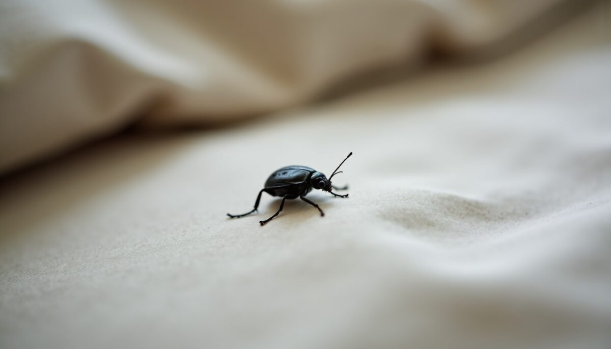 Comment reconnaître et identifier le petit insecte noir et rond qui se cache dans votre lit ou votre maison ?