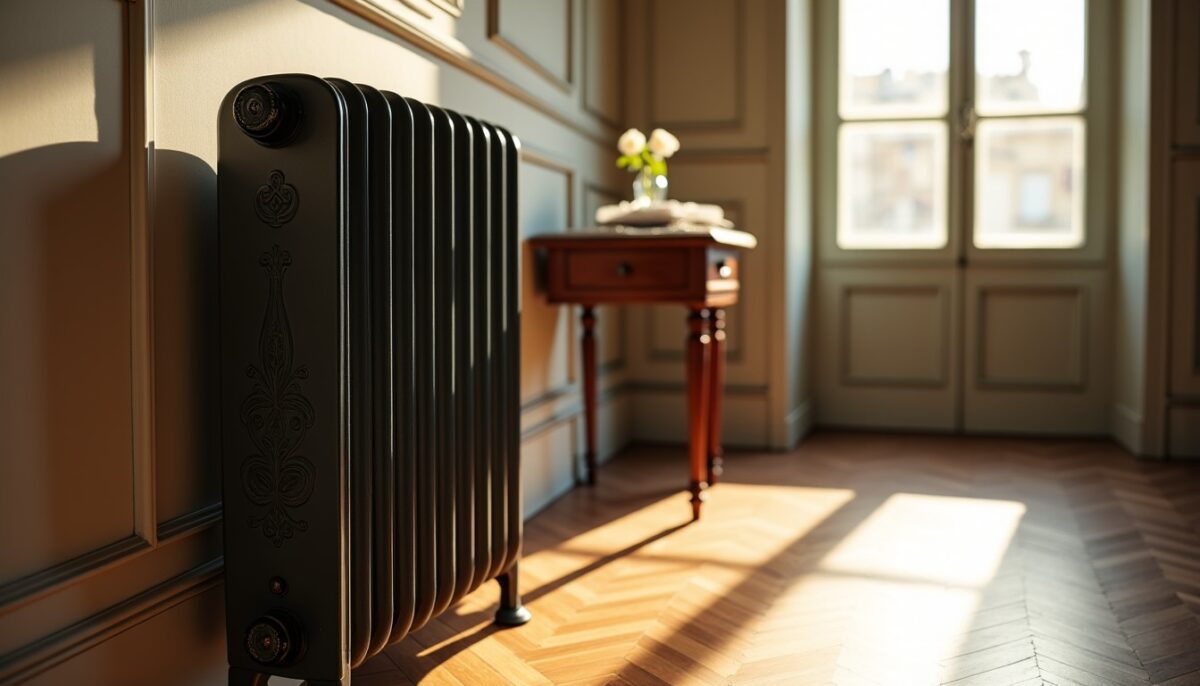 Le radiateur en fonte : cet élément de charme qu&rsquo;on a injustement relégué aux oubliettes