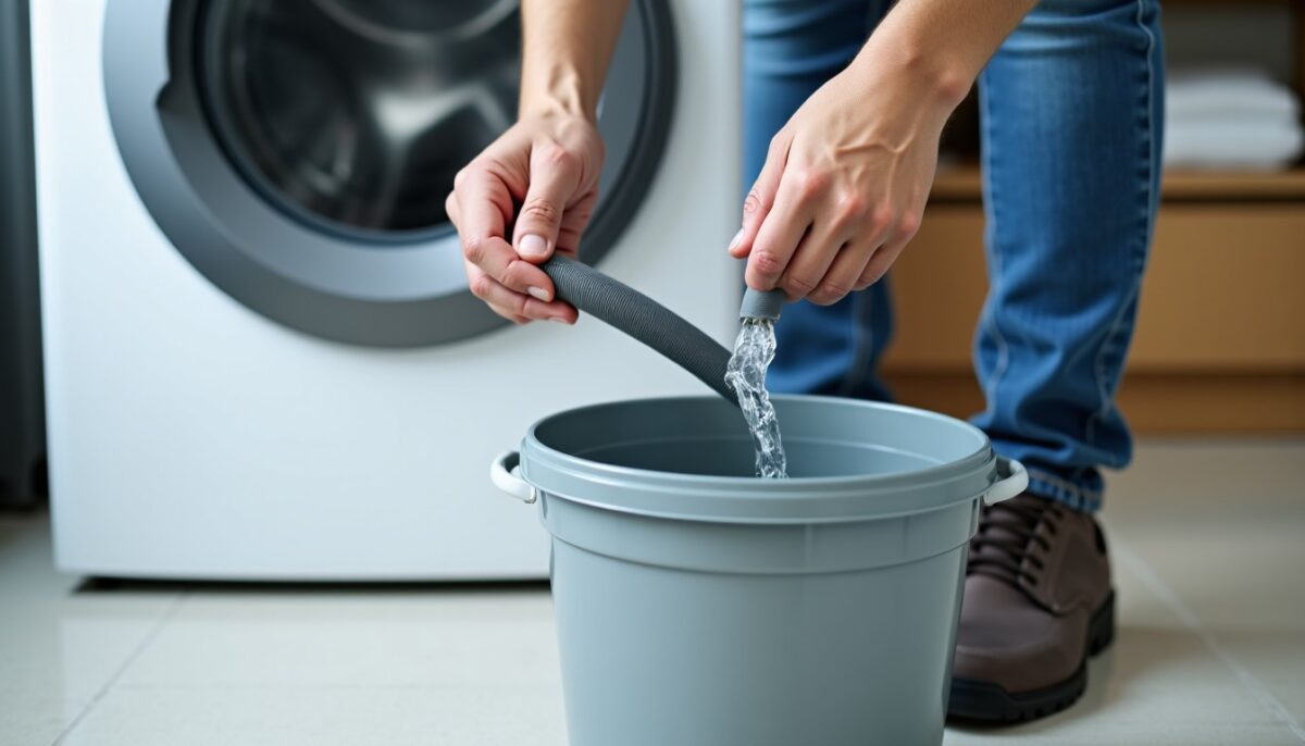 Guide pratique pour vidanger efficacement votre machine à laver
