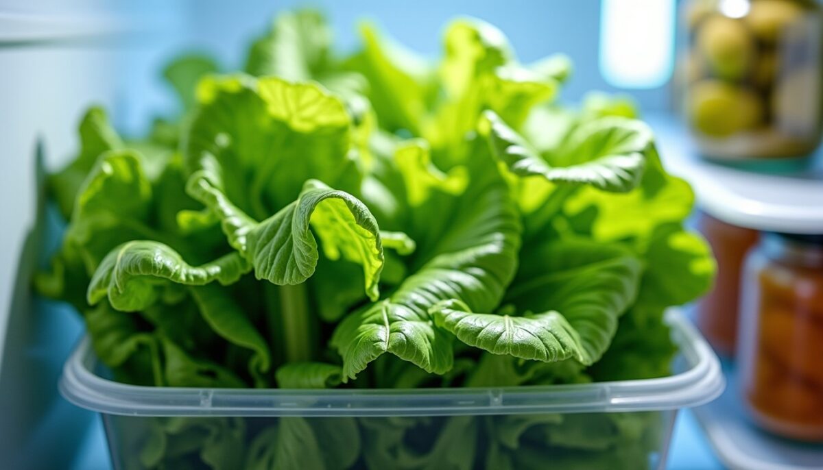 Astuces pratiques pour garder la salade verte fraîche au réfrigérateur