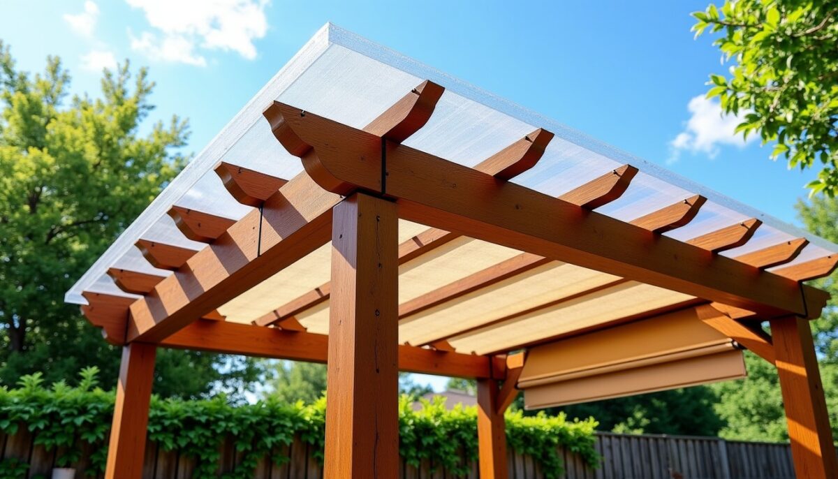 Pergola en bois : Guide complet et comparatif des meilleures méthodes de couverture