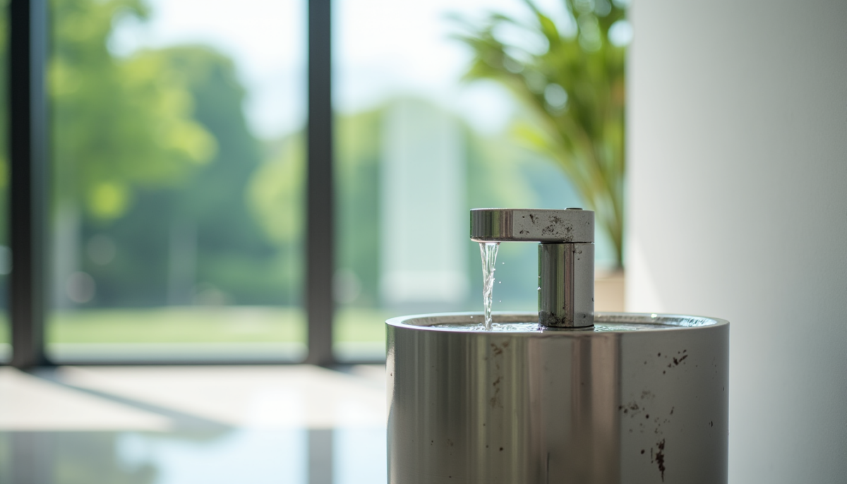 5 erreurs d&rsquo;entretien qui réduisent la durée de vie d&rsquo;une fontaine inox